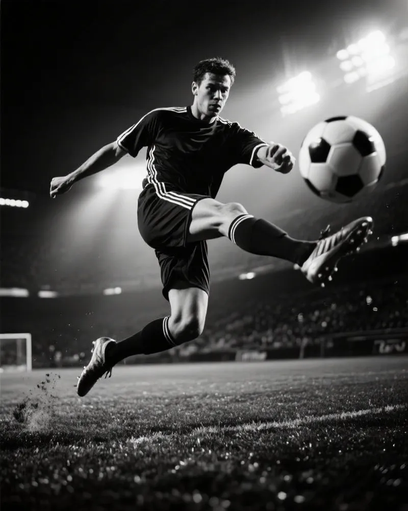 足球比赛精彩瞬间