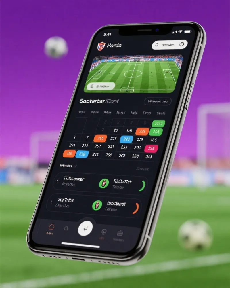 智能赛程追踪应用界面